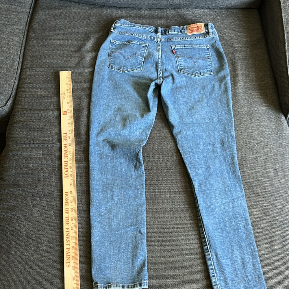 311 SHAPING SKINNY WOMEN'S JEANS Levi's Blue Denim Jeans Size 31 - Picture 12 of 12